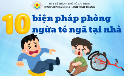 (HCDC) 10 biện pháp phòng ngừa té ngã tại nhà